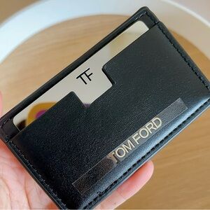 Tom Ford Beauty GWP Double-Sided Mirror Card Holder – Black